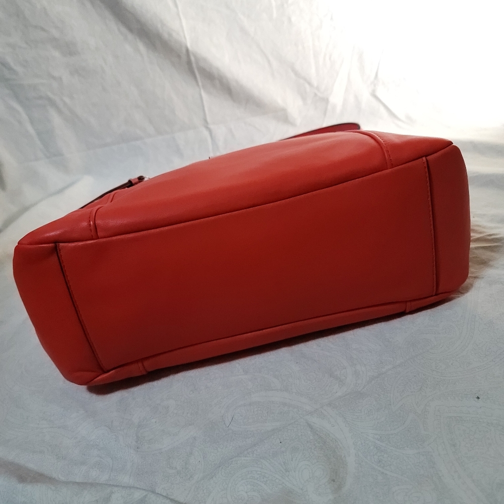 Coach Smooth Leather Color Block Shoulder Bag - image 8